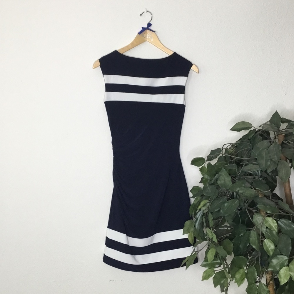 PETITE Ralph Lauren Ruched Side Dress - Picture 6 of 6